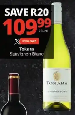 Checkers Tokara Sauvignon Blanc offer