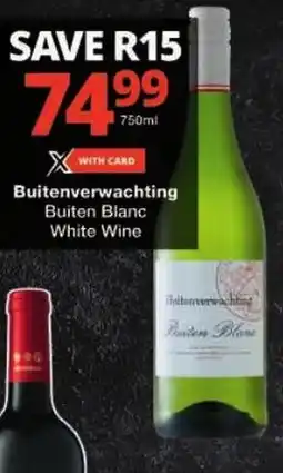 Checkers Buitenverwachting Buiten Blanc White Wine offer