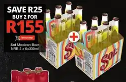 Checkers Sol Mexican Beer NRB offer