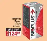 Dis-Chem BioPlus Syrup Assorted-500ml offer