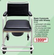 Dis-Chem Basic Commode Chair With Wheels offer