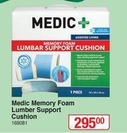 Medic Memory Foam Lumber Support Cushion