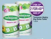 Twinsaver Mighty Big Roller Towel-1 Pack