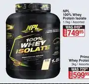 Dis-Chem NPL 100% Whey Protein Isolate Assorted-1.5kg offer