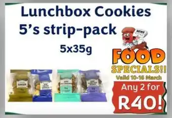 Foodeez Lunchbox Cookies offer