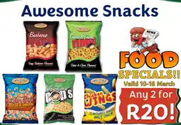 Foodeez Awesome Snacks offer