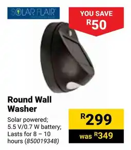 Builders Warehouse SOLAR FLAIR Round Wall Washer offer