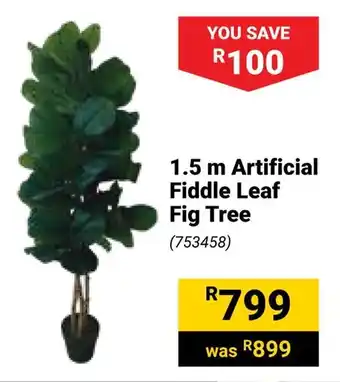 Builders Warehouse Artificial Fiddle Leaf Fig Tree offer