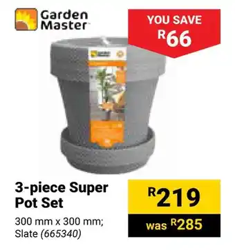 Builders Warehouse Garden Master Super Pot Set offer