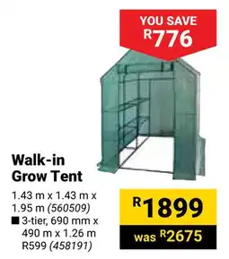 Builders Warehouse Walk-in Grow Tent offer