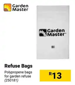 Builders Warehouse Garden Master Refuse Bags offer