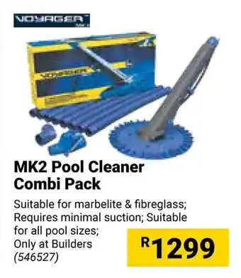 Builders Warehouse MK2 Pool Cleaner Combi Pack offer