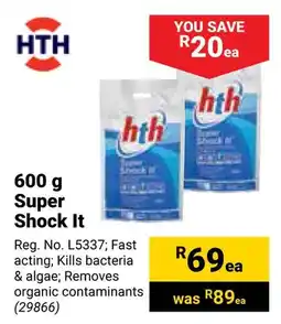 Builders Warehouse HTH Super Shock It offer