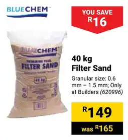 Builders Warehouse BLUECHEM Filter Sand offer