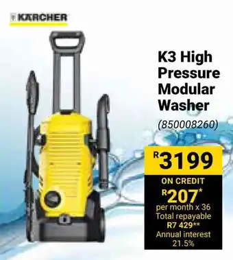 Builders Warehouse KARCHER K3 High Pressure Modular Washer offer