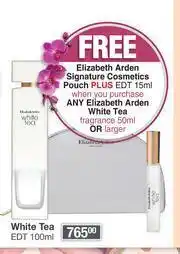 Dis-Chem Elizabeth Arden White Tea EDT-100ml offer