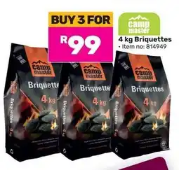 Game Camp Master Briquettes offer