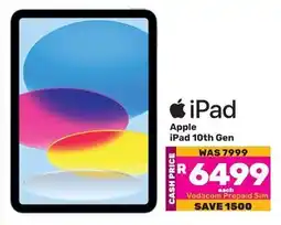 Game Apple iPad 10th Gen offer