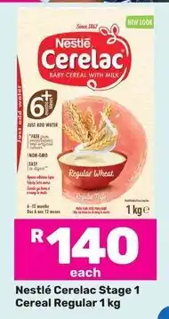 Game Nestlé Cerelac Stage 1 Cereal Regular offer