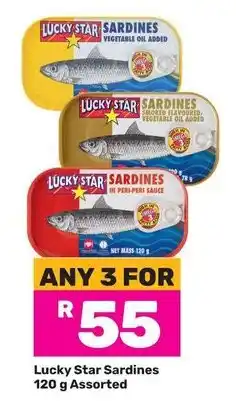 Game Lucky Star Sardines Assorted offer