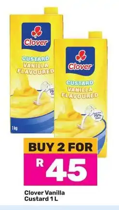 Game Clover Vanilla Custard offer