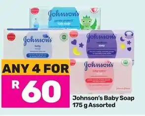 Game Johnson's Baby Soap Assorted offer