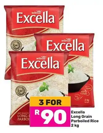 Game Excella Long Grain Parboiled Rice offer