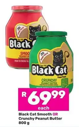 Game Black Cat Smooth OR Crunchy Peanut Butter offer