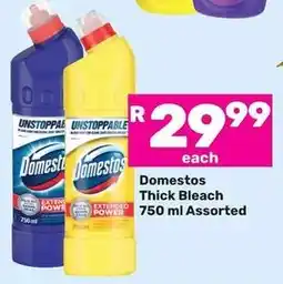 Game Domestos Thick Bleach Assorted offer