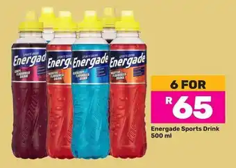 Game Energade Sports Drink offer