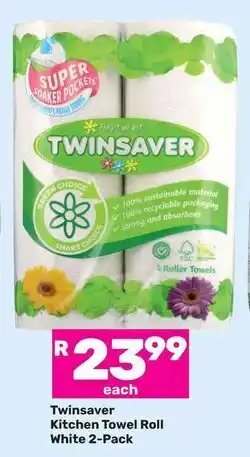 Game Twinsaver Kitchen Towel Roll White offer