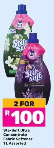 Game Sta-Soft Ultra Concentrate Fabric Softener offer