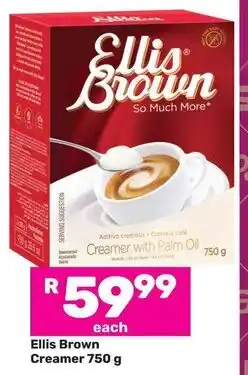 Game Ellis Brown Creamer offer