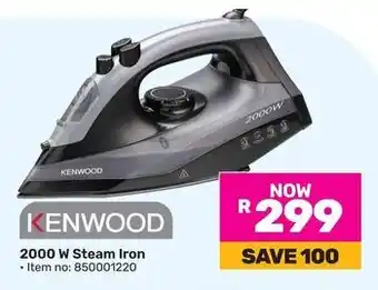 Game KENWOOD 2000 W Steam Iron offer