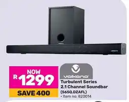 Game Volkano Turbulent Series 2.1 Channel Soundbar offer