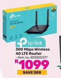 Game 300 Mbps Wireless 4G LTE Router offer