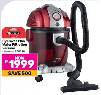 Game GENESIS Hydrovac Plus Water Filtration Vacuum offer