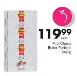 Save Hyper First Choice Butter Portions offer