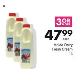 Save Hyper Melda Dairy Fresh Cream offer