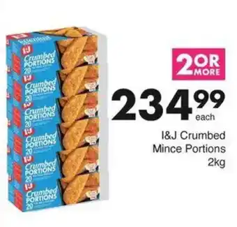 Save Hyper I&J Crumbed Mince Portions offer