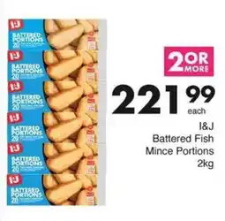 Save Hyper I&J Battered Fish Mince Portions offer