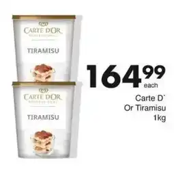 Save Hyper Carte D Or Tiramisu offer