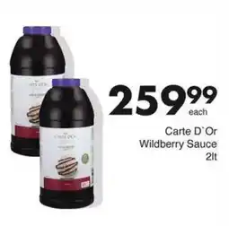 Save Hyper Carte D'Or Wildberry Sauce offer