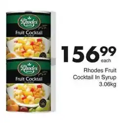 Save Hyper Rhodes Fruit Cocktail In Syrup offer