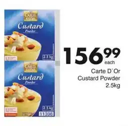 Save Hyper Carte D'Or Custard Powder offer