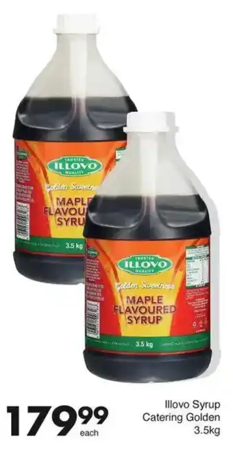 Save Hyper Illovo Syrup Catering Golden offer