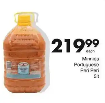 Save Hyper Minnies Portuguese Peri Peri offer