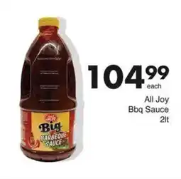 Save Hyper All Joy Bbq Sauce offer