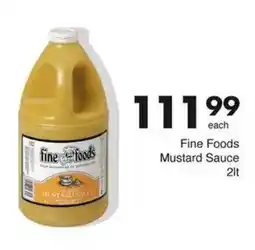 Save Hyper Fine Foods Mustard Sauce offer