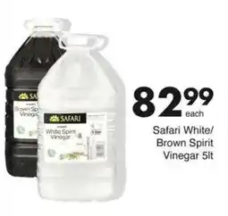 Save Hyper Safari White/ Brown Spirit Vinegar offer